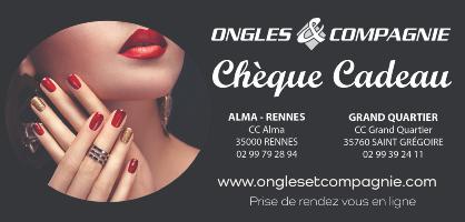 ONGLE ET COMPAGNIE Chèque Cadeau