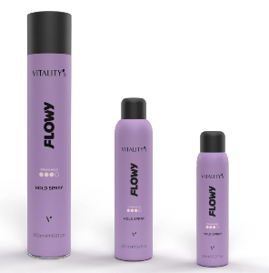 Vitality's Flowy Hold Spray – Laque Professionnelle Fixation Forte